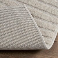 Vloerkleed Rechthoekig GALATI Cr&egrave;me 150 x 80 cm Polyester 4