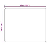 Vloerkleedloper MARSA Multikleur 100 x 80 cm Polyester en PVC 7