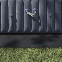 Zwembad Grondzeil Zwart 820 x 420 x 0,1 cm Niet-geweven Stof 4