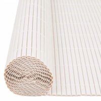 Tuinafscheiding dubbelzijdig 110x300 cm wit 4