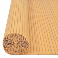 Tuinafscheiding dubbelzijdig 110x500 cm geel 4