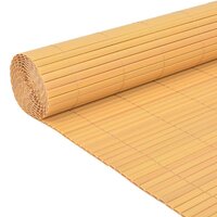 Tuinafscheiding dubbelzijdig 90x500 cm PVC geel 4