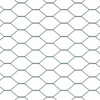 Hexagon Hek Groen 0,4 x 25 m PVC 7