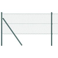 Hexagon Hek Groen 0,6 x 25 m PVC 3