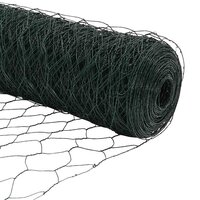Hexagon Hek Groen 0,6 x 25 m PVC 8