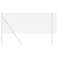 Hexagon Hek Grijs 0,4 x 25 m PVC 3
