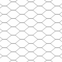 Hexagon Hek Grijs 0,4 x 25 m PVC 7