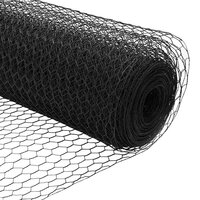 Hexagon Hek Grijs 0,4 x 25 m PVC 8