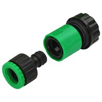Tuinslang 5-Lags Groen en Geel 1 / 2&amp;apos;&amp;apos; 10 m PVC 3