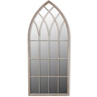 Tuinspiegel gotisch boogvormig 50x115 cm 2