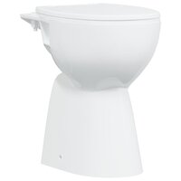 Randloos Toilet 7 cm extra hoogte soft-close keramiek wit 2