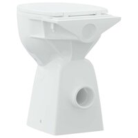 Randloos Toilet 7 cm extra hoogte soft-close keramiek wit 7