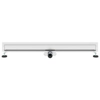 Wandgemonteerde Douche Afvoer Zilver 100 cm Roestvrij staal 304 4