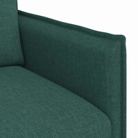 Bankstel 2 pcs Donkergroen 196 x 82 x 85 cm Stof 7