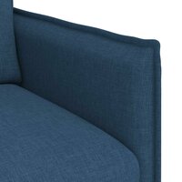 Bankstel 2 pcs Blauw 196 x 82 x 85 cm Stof 7