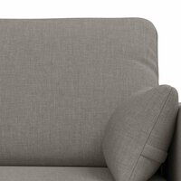 Bankstel 2 pcs Taupe 158 x 78 x 80 cm Stof 6