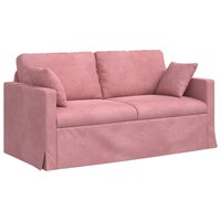 Bankstel 2 pcs Roze 158 x 78 x 80 cm Fluweel 5