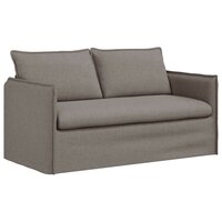 Bankstel 2 pcs Taupe 196 x 82 x 85 cm Stof 5
