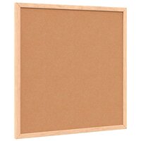 Magnetisch whiteboard met massief grenenhouten frame 40x40 cm 5