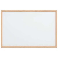 Magnetisch whiteboard met massief grenenhouten frame 60x40 cm 3