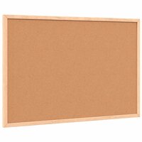 Magnetisch whiteboard met massief grenenhouten frame 60x40 cm 5