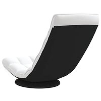 Vloerstoel draaibaar 70x51x79 cm stof wit 6