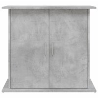 Aquariumstandaard Betongrijs 81x36x73 cm Bewerkt hout 5
