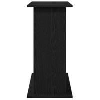 Aquariumstandaard Zwart Eiken 81x36x73 cm Bewerkt Hout 6