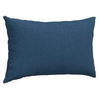Sofa Kussens 2 pcs Blauw 50 x 30 cm Stof 5