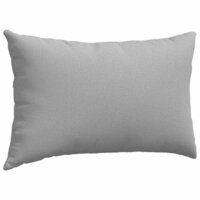 Sofa Kussens 2 pcs Wolkengrijs 50 x 30 cm Stof 5