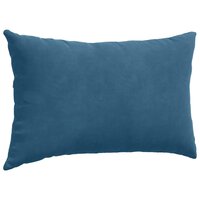 Sofa Kussens 2 stuks Blauw 50 x 30 cm Cordstof 5