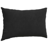 Sofa Kussens 2 stuks Zwart 50 x 30 cm Cordstof 5