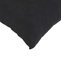 Sofa Kussens 2 stuks Zwart 50 x 30 cm Cordstof 7