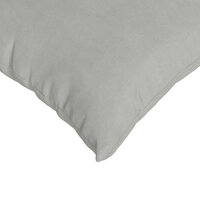 Sofa Kussens 2 stuks Lichtgrijs 50 x 30 cm Stof 7