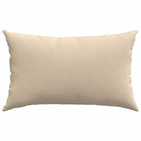 Sofa Kussens 2 stuks Cr&egrave;me 50 x 30 cm Stof 6