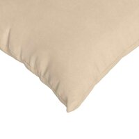 Sofa Kussens 2 stuks Cr&egrave;me 50 x 30 cm Stof 7