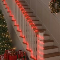Lichtslangmet 1200 LED Rood 50 m PVC 4