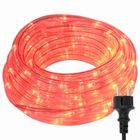 Lichtslangmet 2400 LED Rood 100 m PVC 2