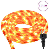 Lichtslangmet 2400 LED Warmwit 100 m PVC 3
