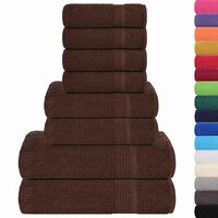 8-delige Handdoekenset FROGN 360 g/m&sup2; bruin 2