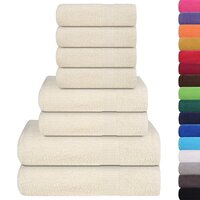 8-delige Handdoekenset FROGN 360 g/m&sup2; cr&egrave;me 2
