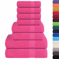 8-delige Handdoekenset FROGN 360 g/m&sup2; roze 2