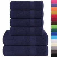 6-delige Handdoekenset FROGN 360 g/m&sup2; marineblauw 2