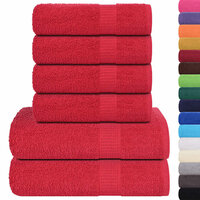 6-delige Handdoekenset FROGN 360 g/m&sup2; rood 2