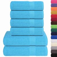 6-delige Handdoekenset FROGN 360 g/m&sup2; turquoise 2