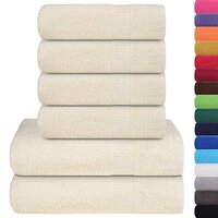 6-delige Handdoekenset FROGN 360 g/m&sup2; cr&egrave;me 2