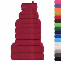 12-delige Handdoekenset FROGN 360 g/m&sup2; bordeaux 2