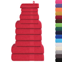 12-delige Handdoekenset FROGN 360 g/m&sup2; rood 2