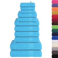 12-delige Handdoekenset FROGN 360 g/m&sup2; turquoise 2