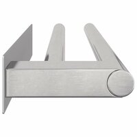Handdoekenrek Zilver 40 x 9 x 4 cm Roestvrij staal 6